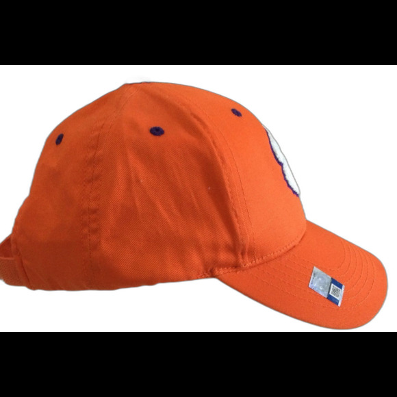 Collegiate Headwear Cap Hat Unisex Adjustable Strap Color Orange Clemson Tigers - Picture 2 of 11